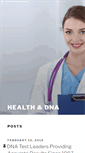 Mobile Screenshot of healthanddna.com